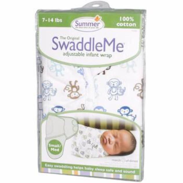 Ủ kén cotton SwaddleMe cho bé sơ sinh