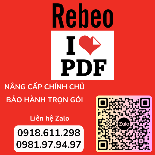 Tài Khoản Chính Chủ, Phần Mềm I Love Pdf Premium 12 Tháng Giá Tốt - REBEO Shop