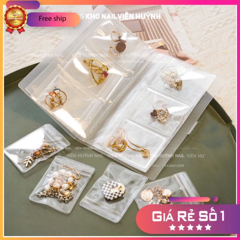 Sổ album đựng charm và phụ kiện làm móng nail
