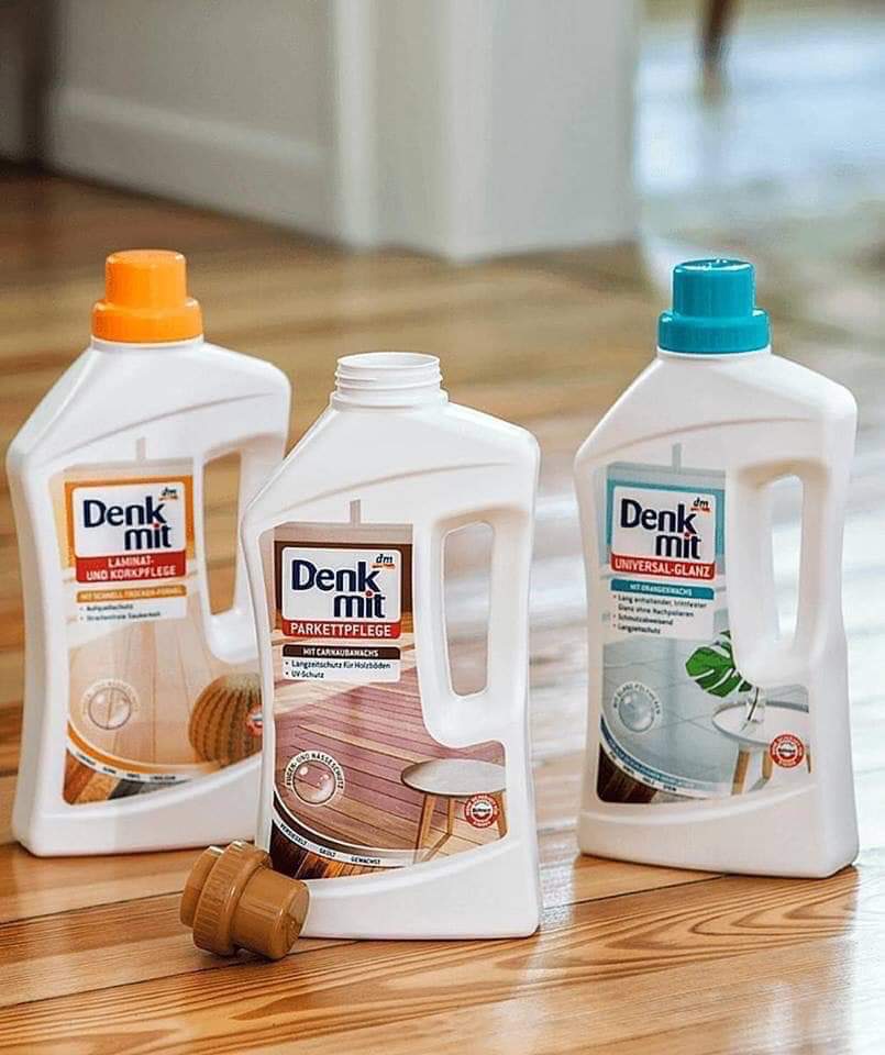 Nước lau sàn chuyên dụng Denkmit Đức - chai xanh, sản phẩm tốt, chất lượng đảm bảo và cam kết hàng giống với hình ảnh