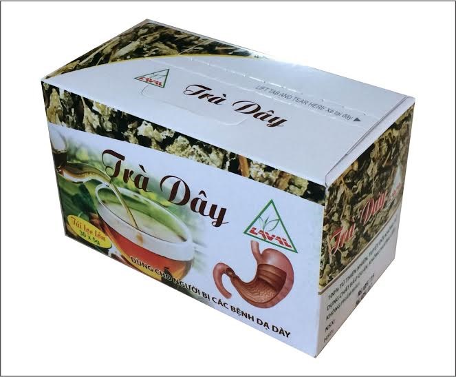 Trà Dây Dành Cho Người Bệnh Đau Dạ Dày Và Nhiễm Khuẩn HP (hộp 30 túi lọc)