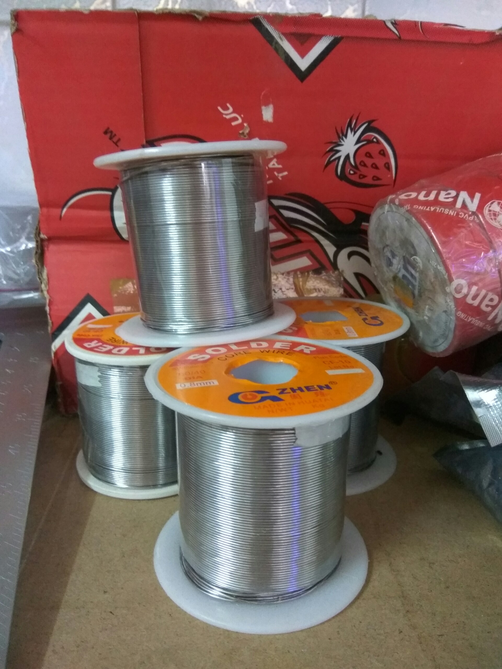 Thiếc hàn chì 800gr loại tốt