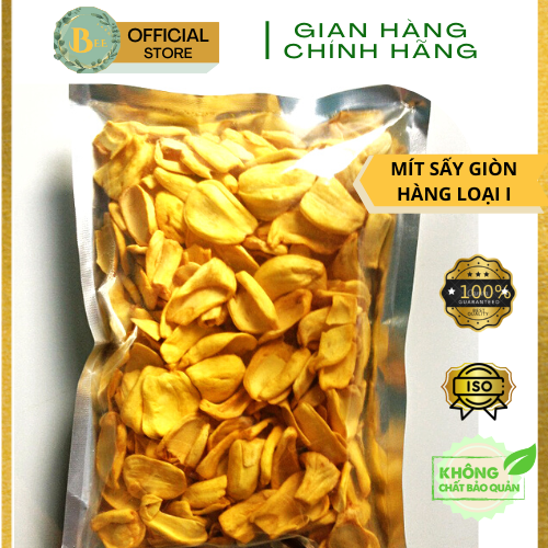Mít sấy giòn hàng ngon xuất khẩu loại i túi 500gr giòn ngọt tự nhiên - trái cây sấy | đồ ăn vặt - ăn kiêng