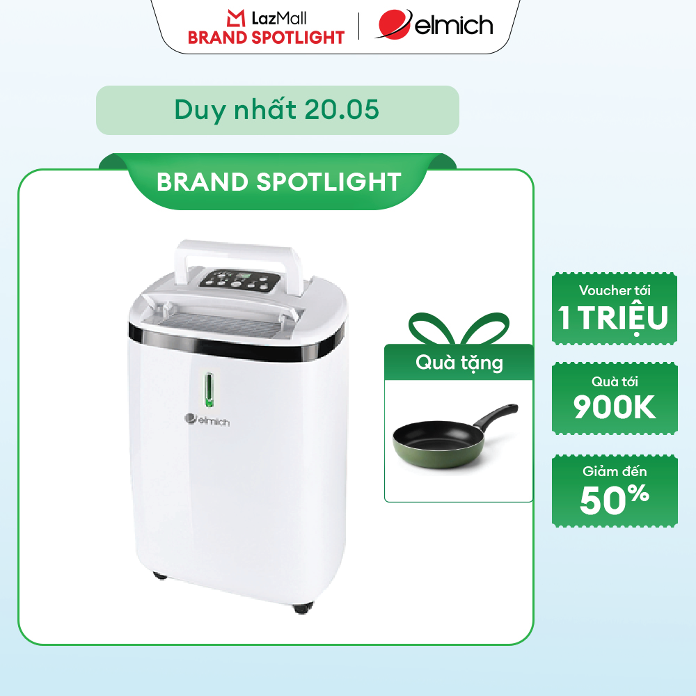 (Chỉ 20.05)Máy hút ẩm không khí Elmich DE-3922 (16L)