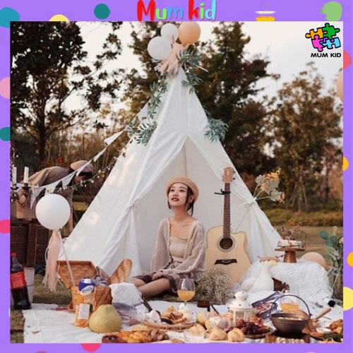 Lều cho bé, lều ngủ bằng vải, lều tạo hình ngôi nhà xinh xắn giúp trẻ sáng tạo không gian riêng, làm phụ kiện chụp hình siêu dễ thương, lỗi đổi mới trong 7 ngày