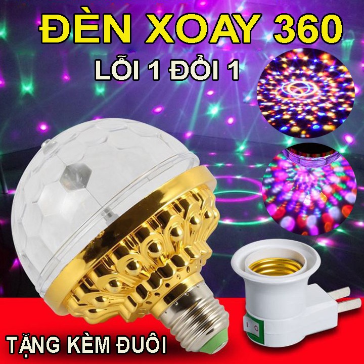 bóng đèn xauy 7 màu kèm đuôi-Đèn chiếu hiêu ứng sao Laser Light lung linh