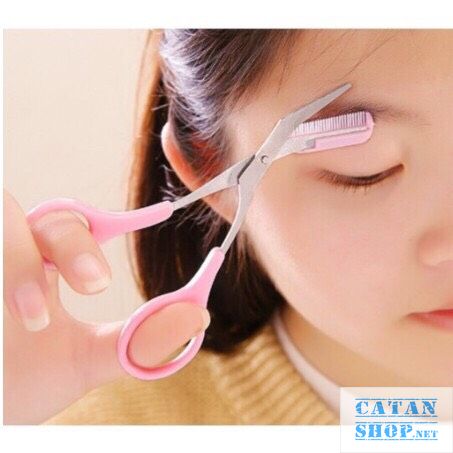 [HCM]Kéo cắt tỉa chân mày đẹp kiểu HÀn Quốc kéo cắt lông mày Mini BrownClass GD338-keotiaCM
