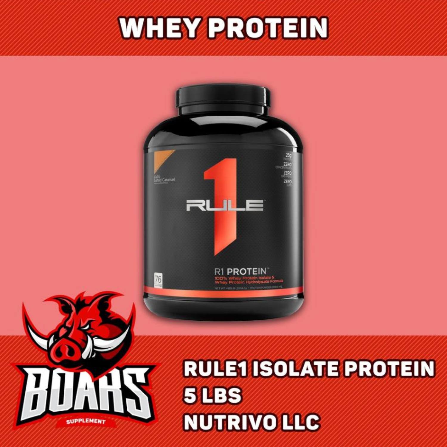 Rule1 protein isolate - sữa tăng cơ