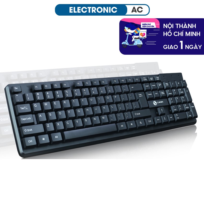Bàn phím limeide k13 fullsize 104 phím chuyên dụng cho dân văn phòng chơi game