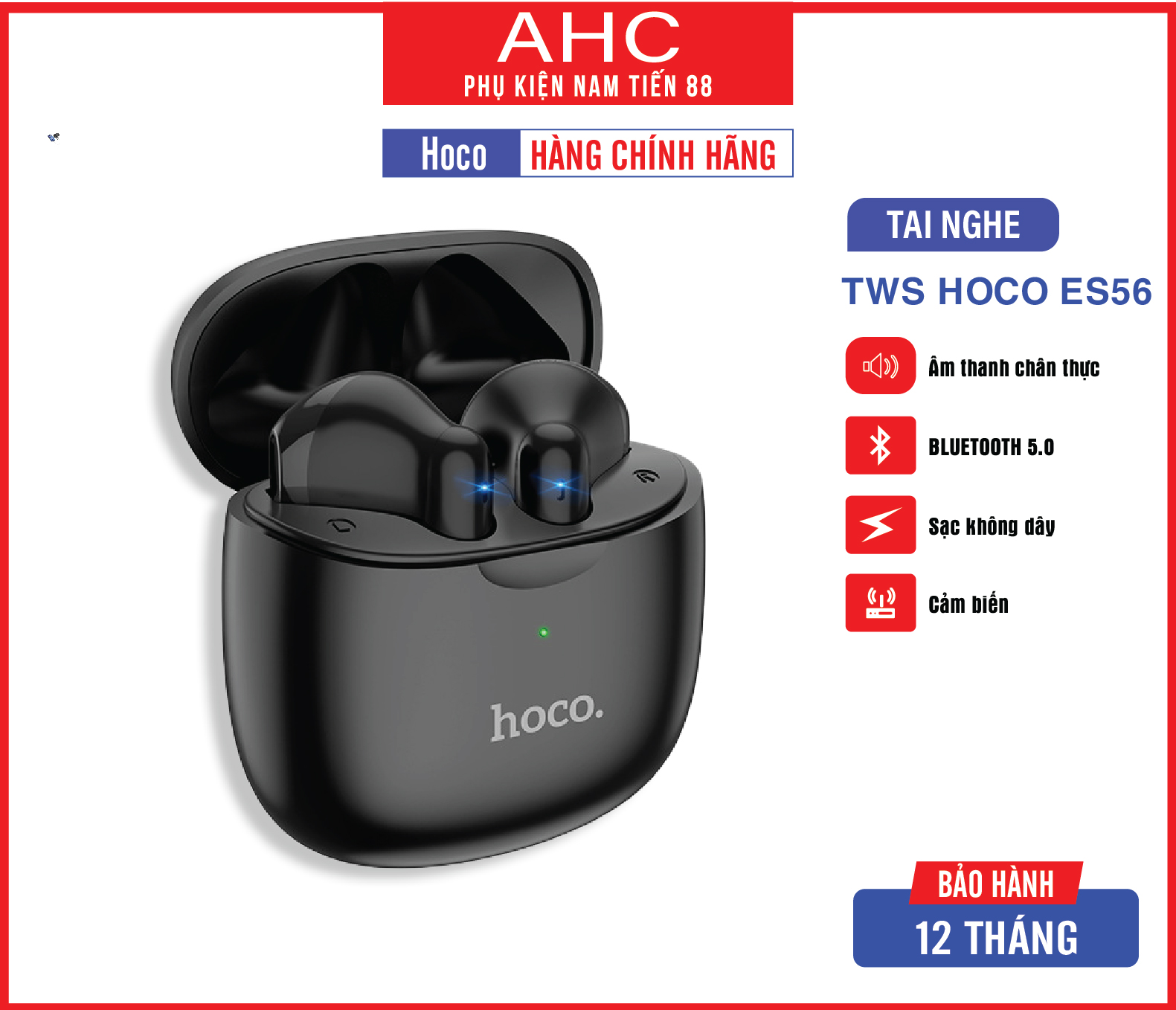 Tai nghe es56 true wireless