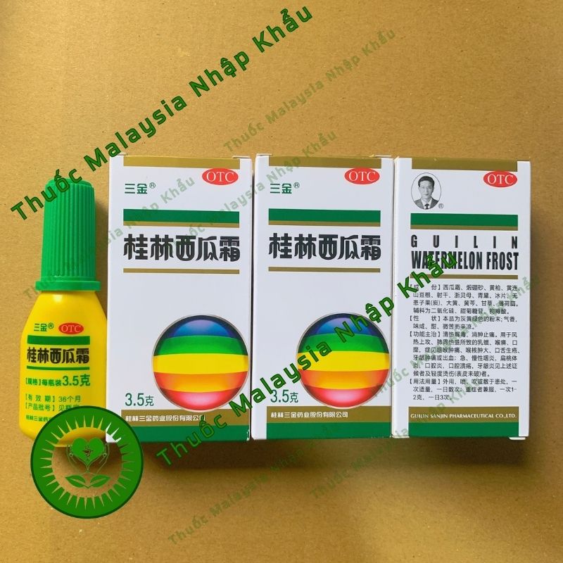 Tây Qua Sương Giảm nhiệt miệng 3.5gram - Hỗ trợ giải nhiệt