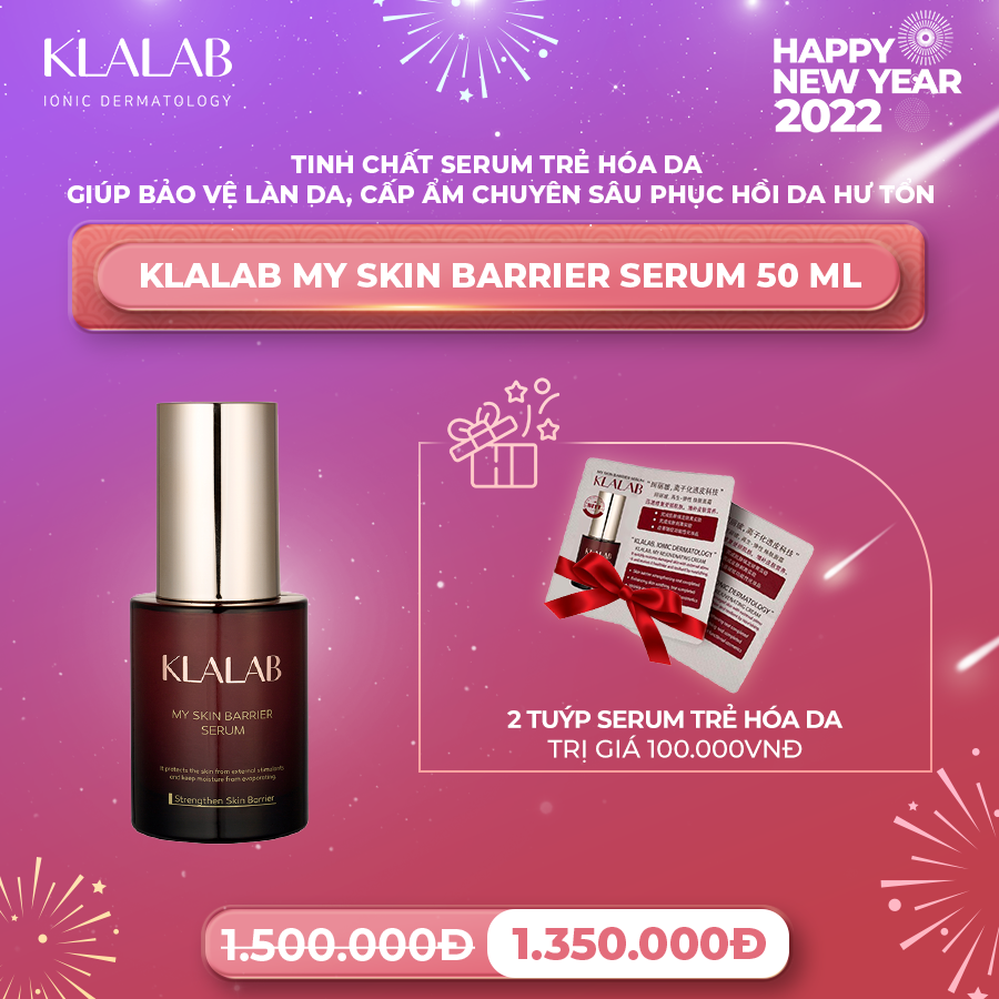 Serum trẻ hóa bảo vệ làn da KLALAB Skin Barrier Serum cân bằng độ Ph 50 ml