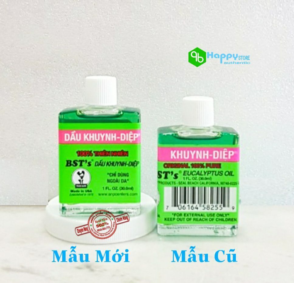Dầu khuynh diệp bst mỹ 30ml