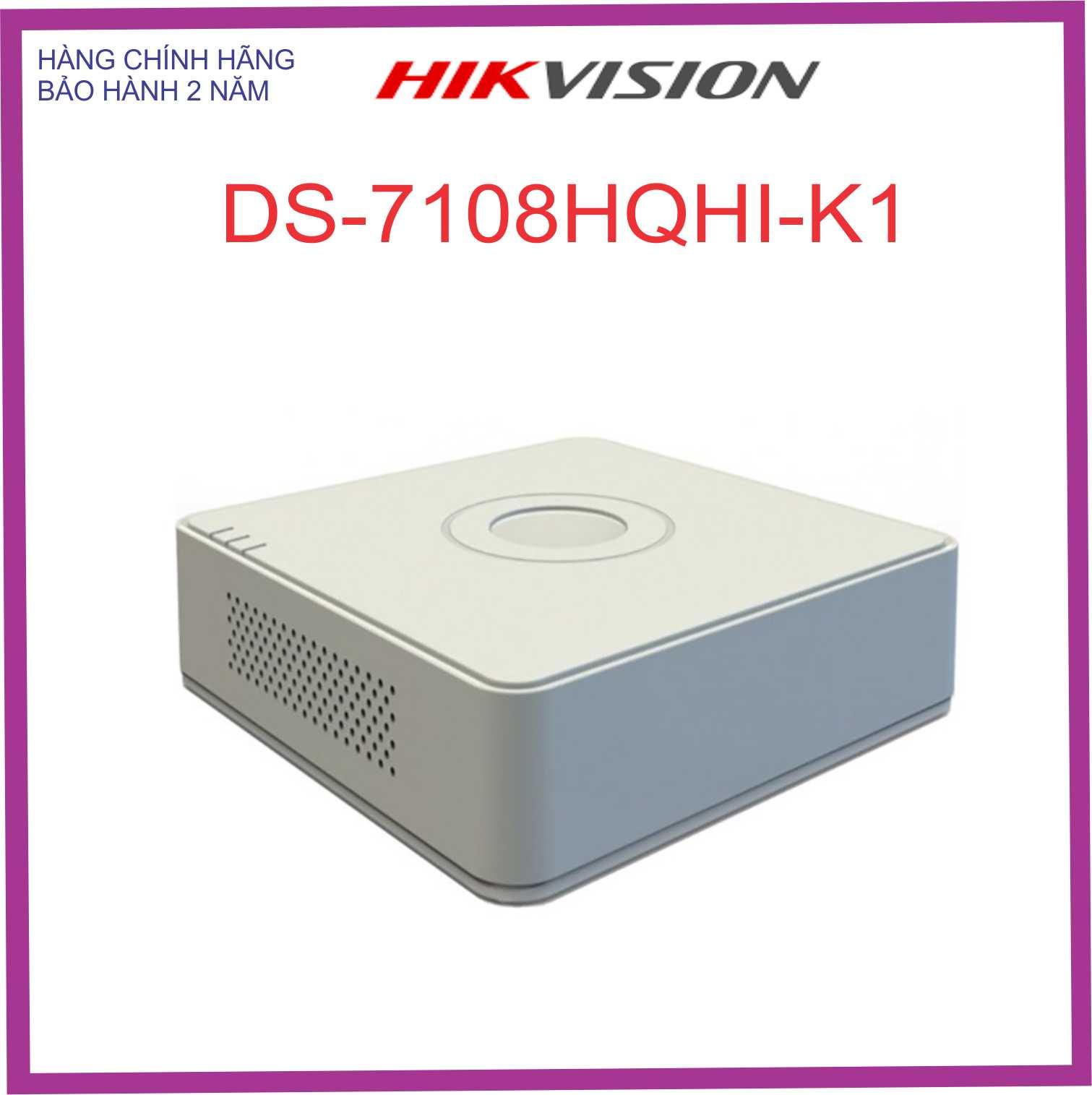 ĐẦU GHI HÌNH HIKVISION DS-7108HQHI-K1 (mã mới DS-7108HQHI-K1 (S))