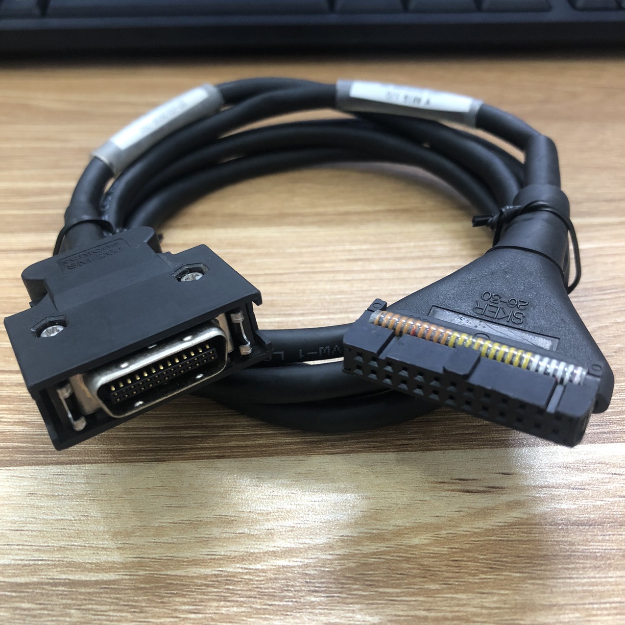 Cáp servo encoder i/o 094-9050102-00 mdr 26 pin male to 26-pin ide ribbon cable dài 1.5m dùng cho servo encoder yaskawa panasonic mitsubish
