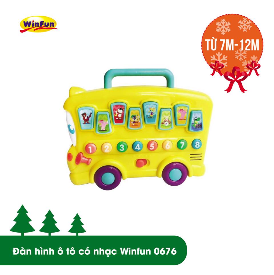 Đàn hình ô tô có nhạc Winfun 0676