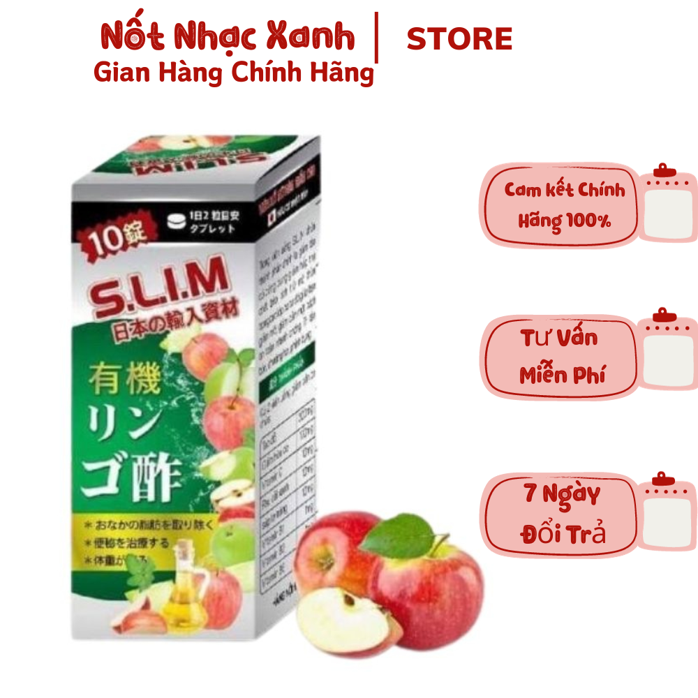 Viên xổ mỡ đêm giấm tái hữu cơ Nhật Bản