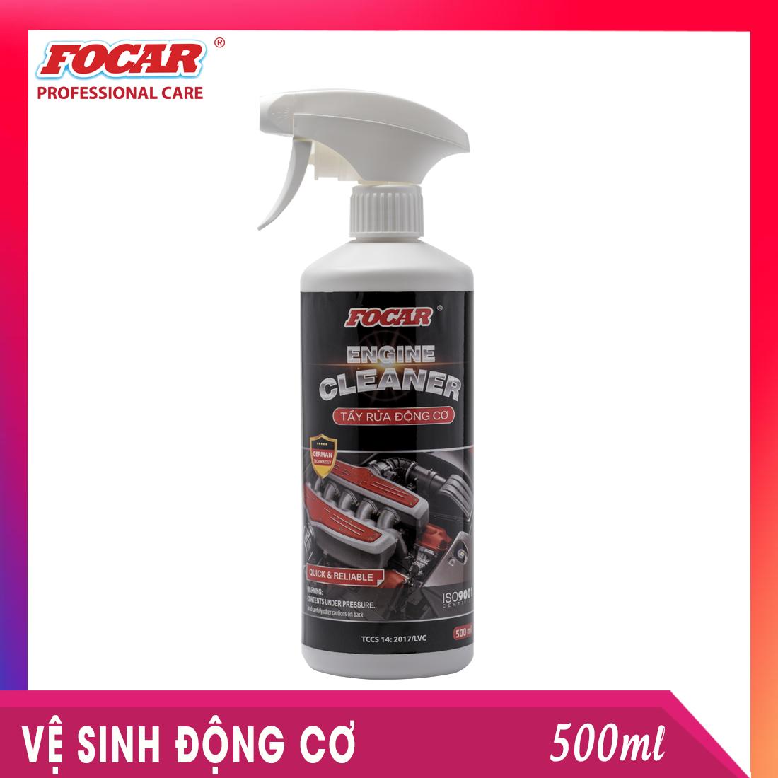 Dung dịch vệ sinh động cơ ô tô Focar Engine cleaner 0,5L (Mẫu mã mới)