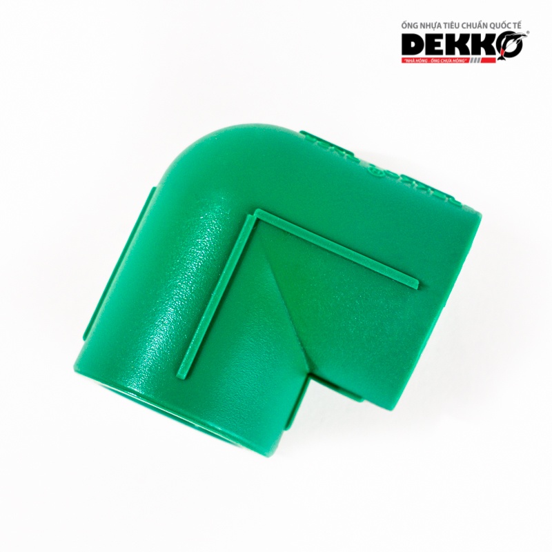 Cút nhựa góc 90 nối ống nước ppr dekko phi 50, 63, 75