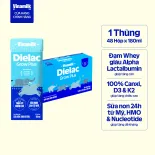 Thùng 48 hộp Sữa Non Vinamilk Dielac Grow Plus (Sữa Uống Dinh Dưỡng) 180ml - Sữa nước hỗ trợ Trẻ suy dinh dưỡng, thấp còi giúp trẻ Tăng cân cao khỏe (Sữa dành cho trẻ em trên 1 tuổi)