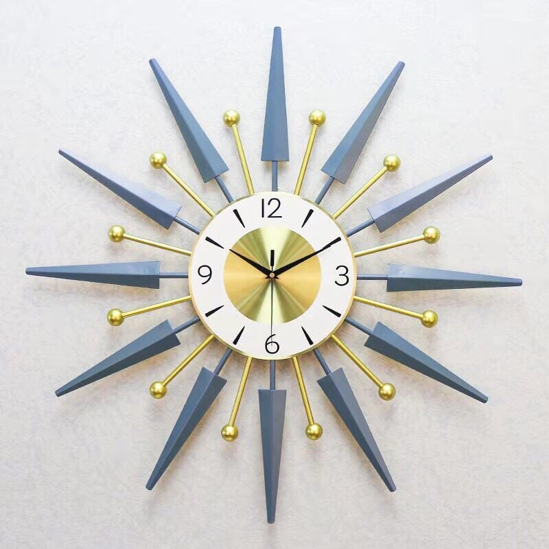 Đồng hồ treo tường ngôi sao chính hãng Lian631 Dùng làm quà tặng tân gia , khách sạn , phòng khách rất đẹp và sang trọng cho phòng khách rộng và đẹp(hình tròn) (Mã L2823-V-70)