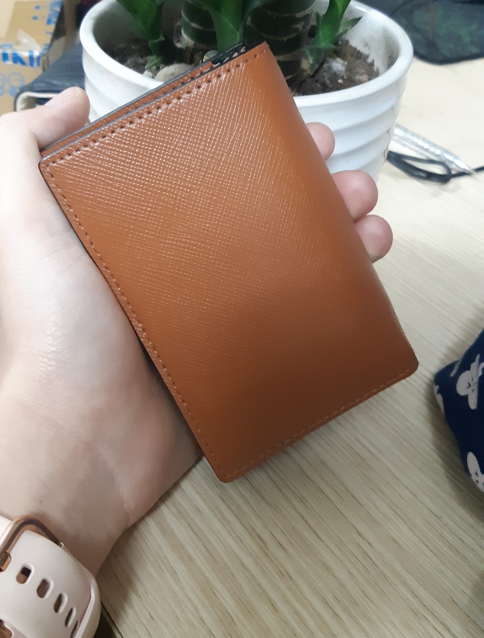 [SIÊU RẺ ] Ví Bóp ví đứng Nam Nữ da bò thật nhỏ gọn MINI