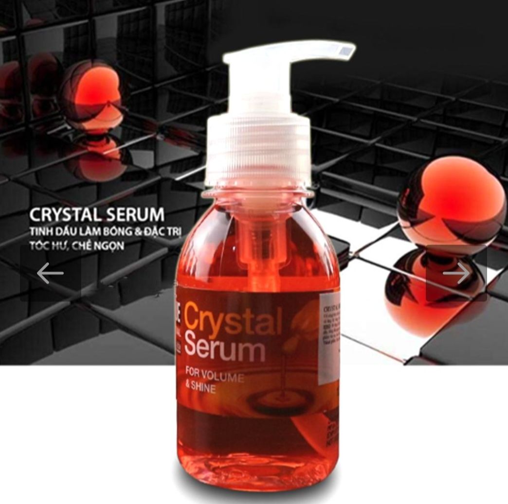 Tinh dầu dưỡng tóc khô hư tổn Unique Crystal Serum 125ml