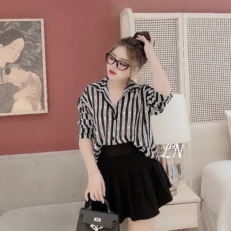 Áo sowmi nữ kiểu, áo somi nữ hot girl siêu cute dễ thương,áo somi nữ chất lụa mềm dễ phối đồ ,thiết kế đa dạng màu sắc và kiểu dáng cheryfashion cf17