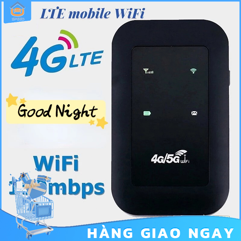 Bộ định tuyến không dây 4G WiFi di động Mini Bộ định tuyến không dây nhỏ gọn nhẹ