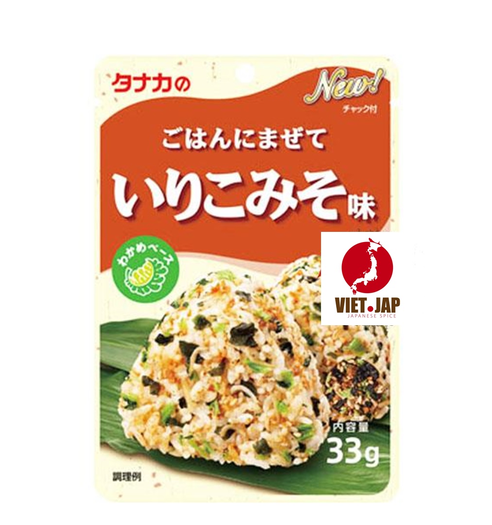 Furikake-Gia vị rắc cơm vị miso - 33g