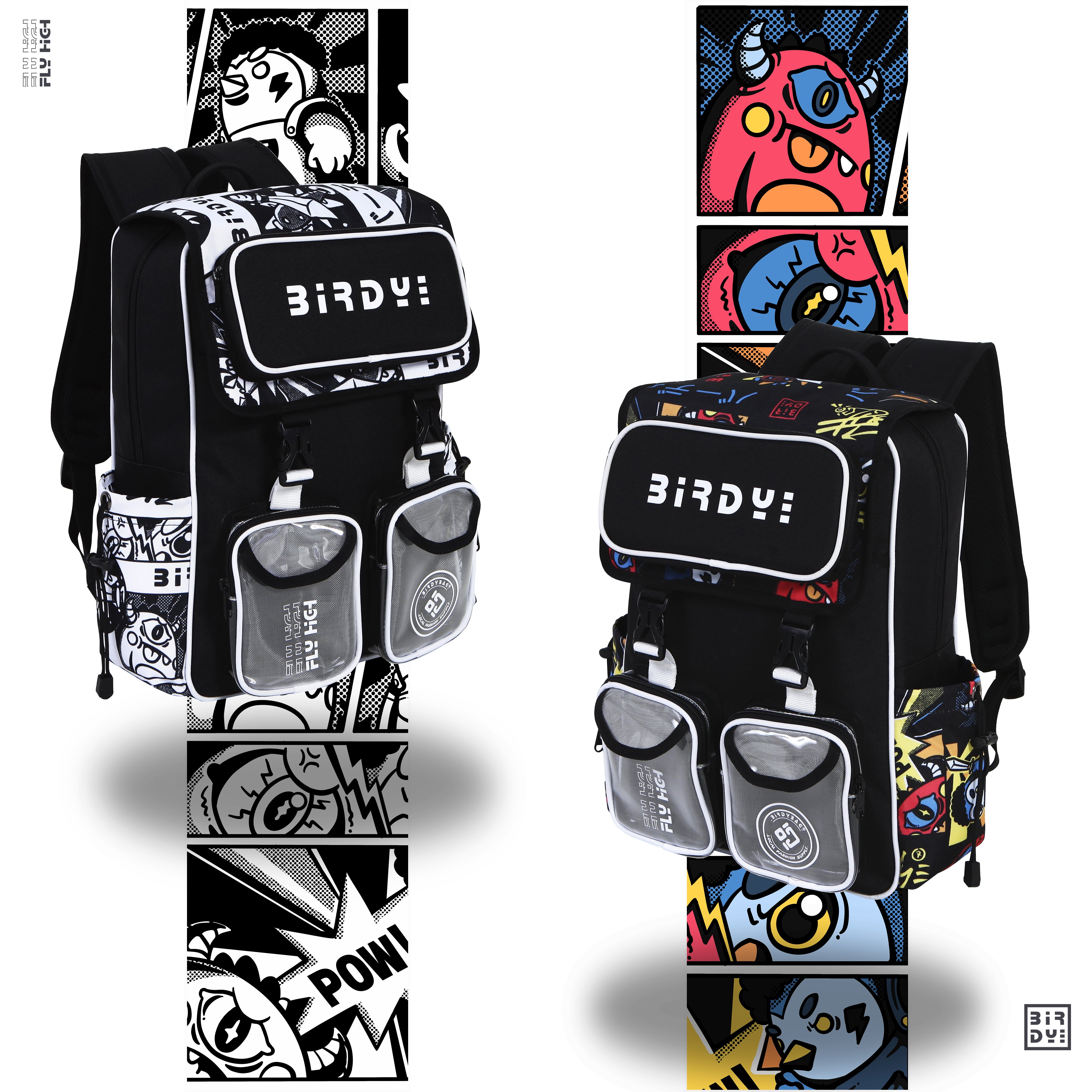 Balo birdybag vivid vibe backpack