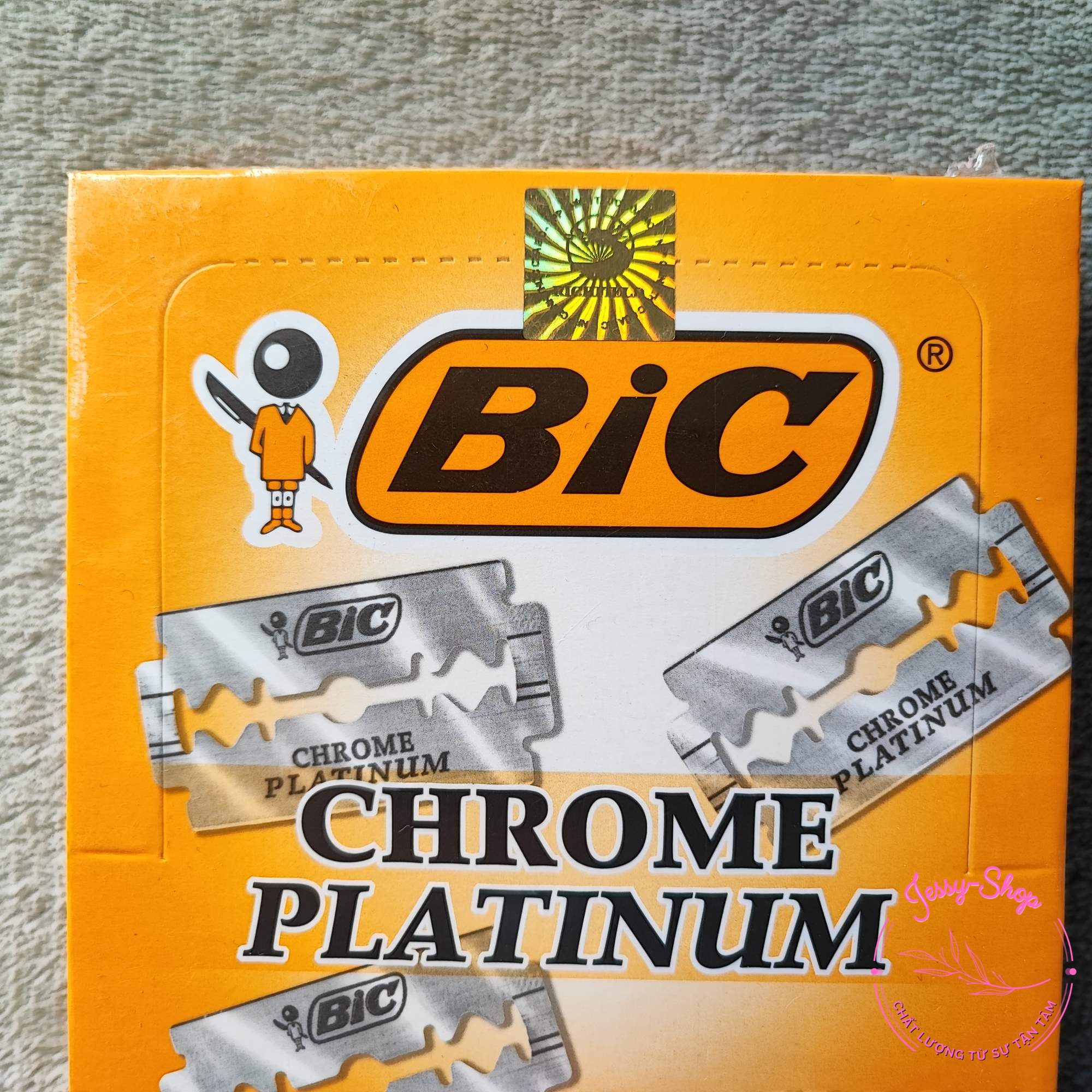 Dao lam lưỡi lam cao cấp thép không gỉ bic hộp 5 lưỡi