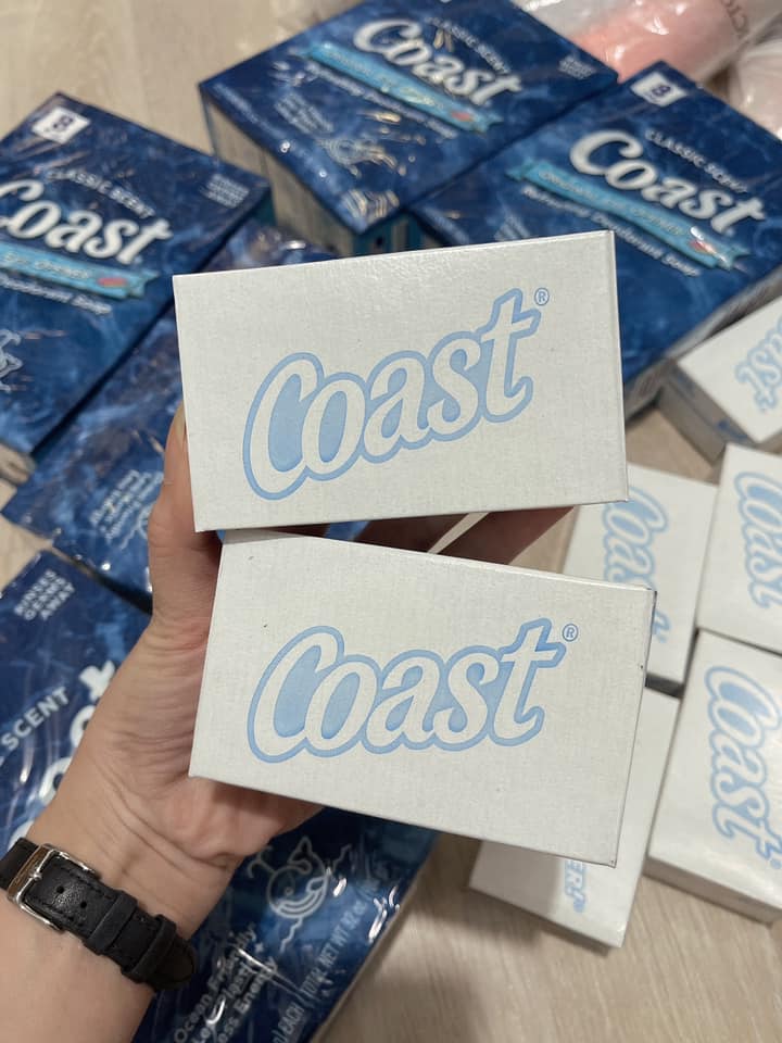 Lốc 8 cục xà phòng coast mỹ