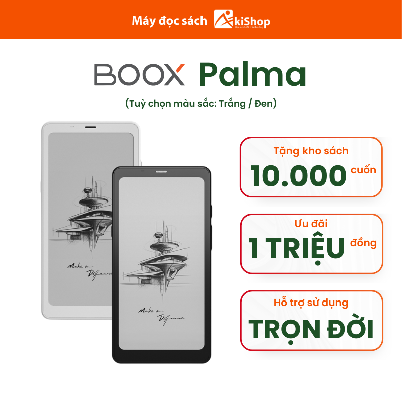 Máy đọc sách Boox Palma Chính hãng Giá 6,790,000 Đồng*Miễn phí vận chuyển