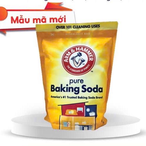 Bột baking soda chuyên tẩy rửa, giặt quần áo và khử mùi Arm & Hammer của Mỹ hộp 2100gr (không dùng cho nấu ăn, làm đẹp)