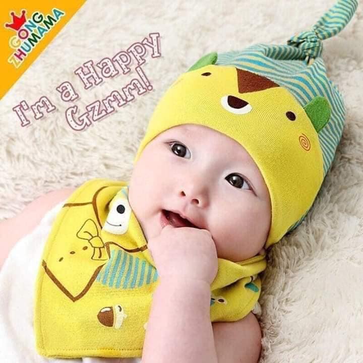 Sét mũ kèm khăn yếm siêu ngộ nghĩnh,siêu xinh cho bé,Mũ cho bé,mũ trẻ em,Khăn mũ yếm cotton cho bé