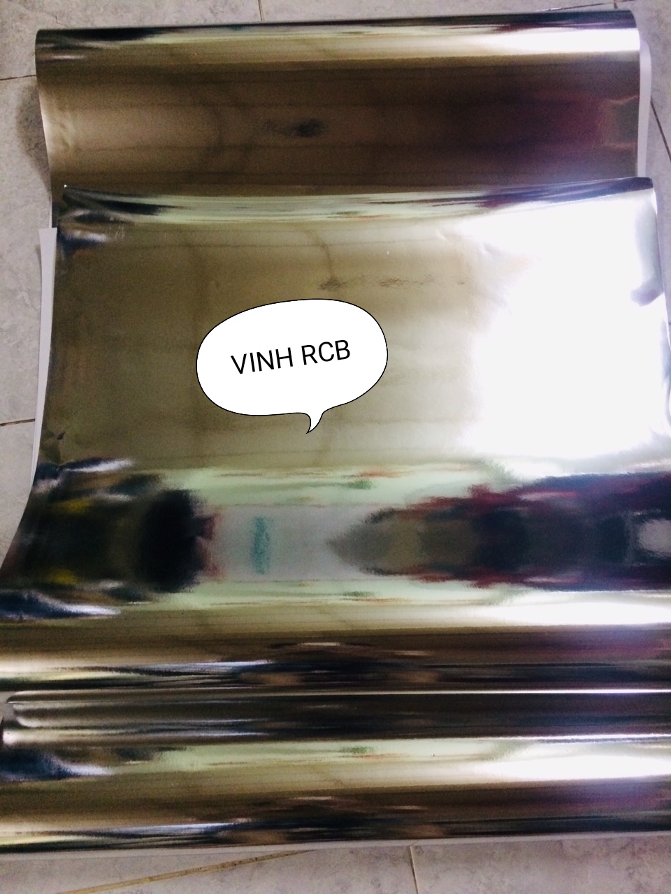 Decal crôm Inox trang trí Xe Hơi - Xe Máy đt laptop hàng loại 1 ,bo cong được nhé,dẻo dễ dán.khổ 60cm