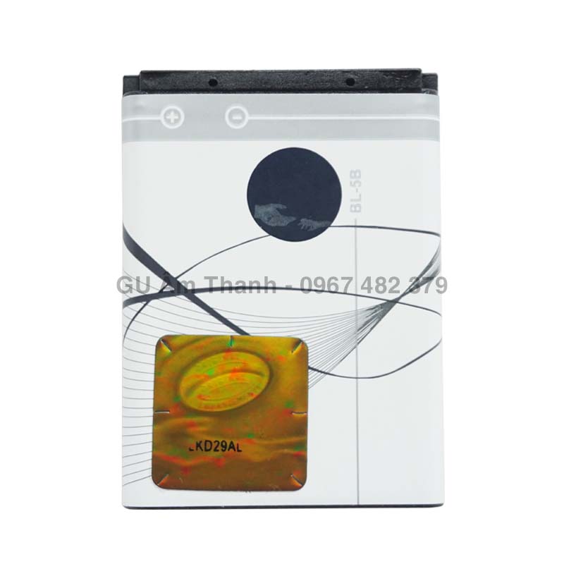 [HCM]Pin cho Nokia 3220 (BL-5B) dung lượng 890mAh Zin máy