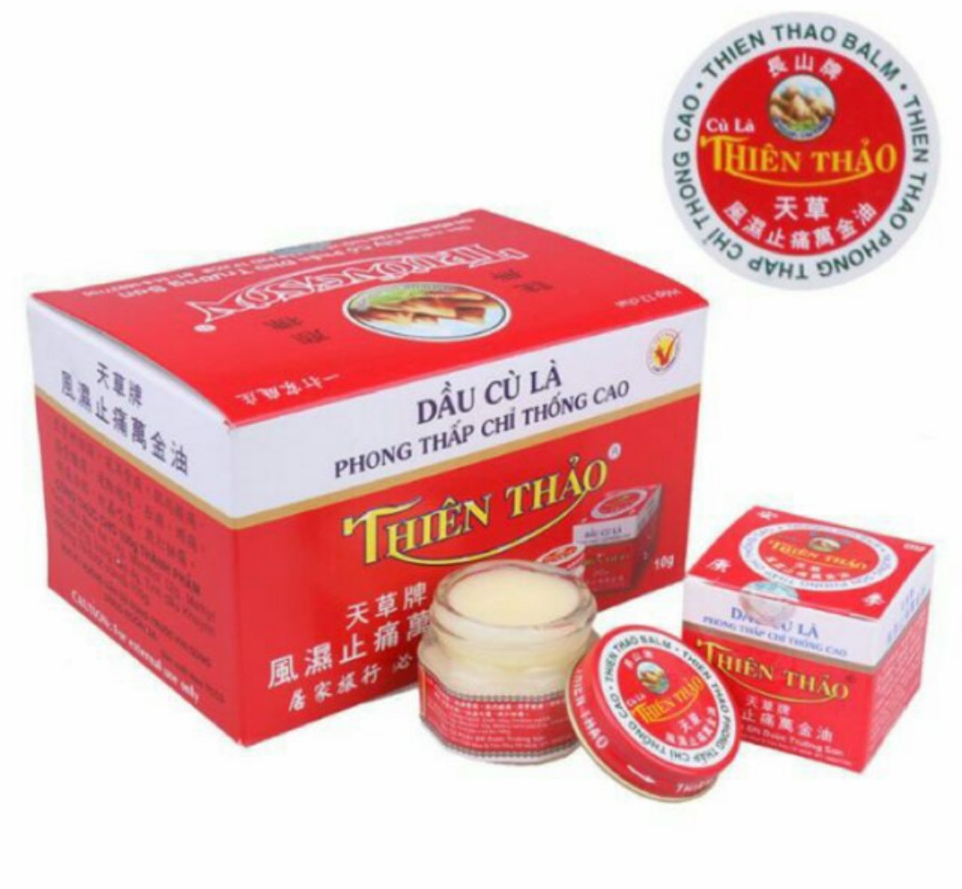 12 chai dầu cù là thiên thảo - 30gram
