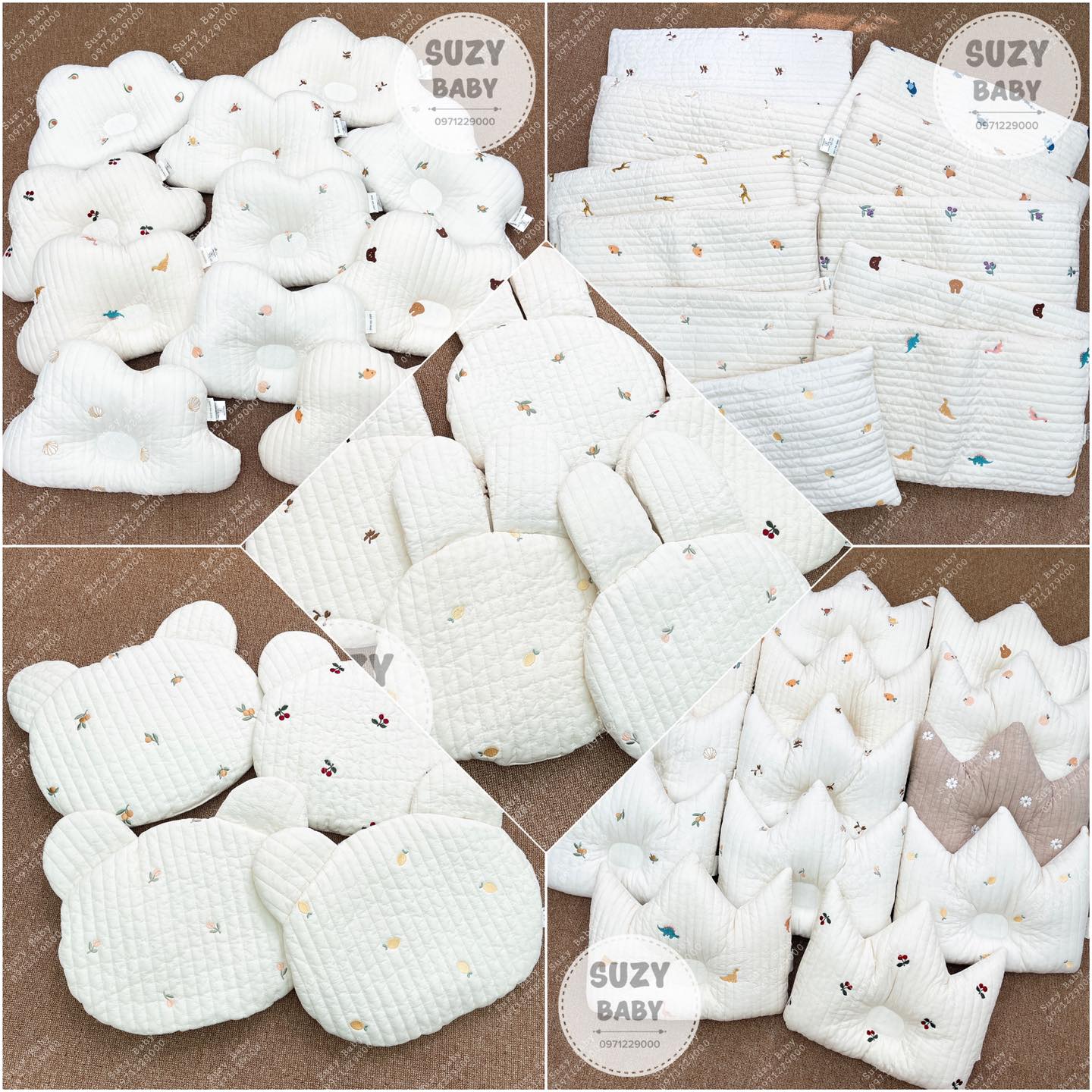 Gối dottodot sơ sinh hàn quốc