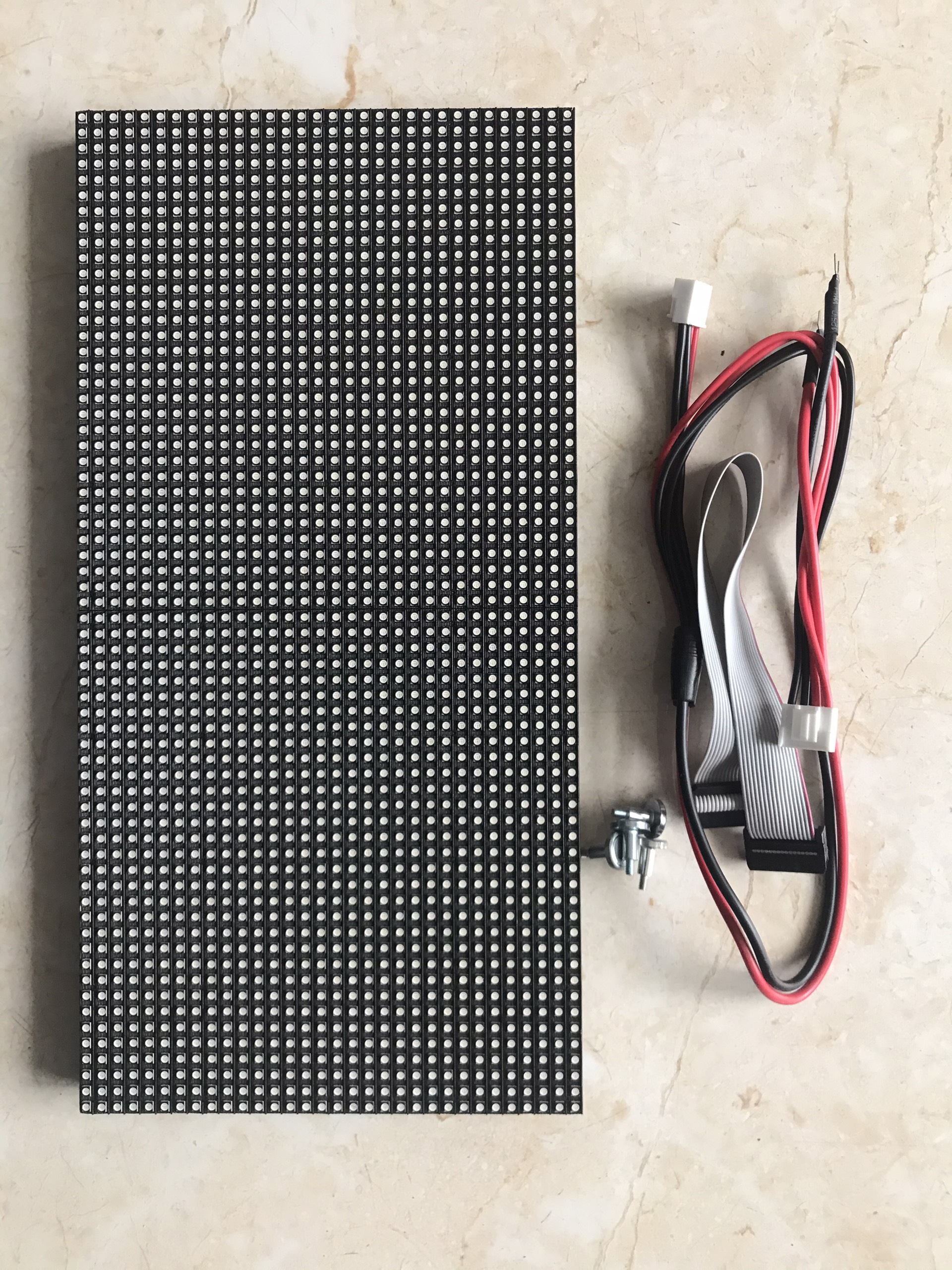 Module Led p5 full color trong nhà led bóng trắng Đầy đủ phụ kiện