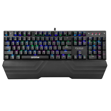 Bàn phím cơ marvo kg 925g đèn led