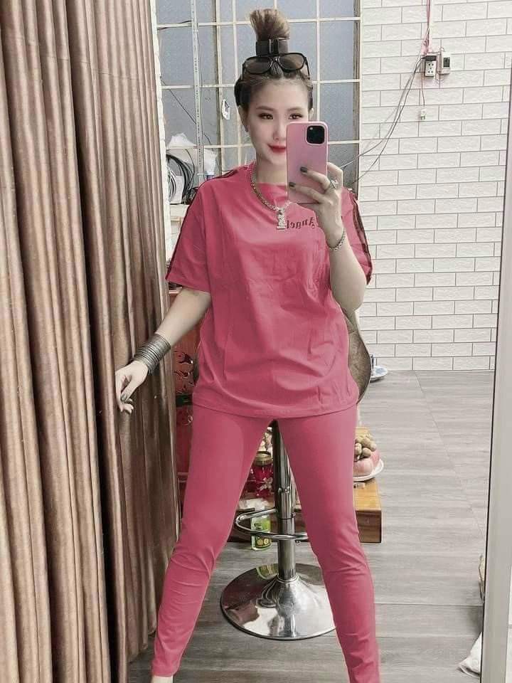 Đồ bộ nữ đồ bộ mặc nhà đồ mặc nhà đồ ngủ set bộ nữ bigsize dễ thương TRUMSI QD08
