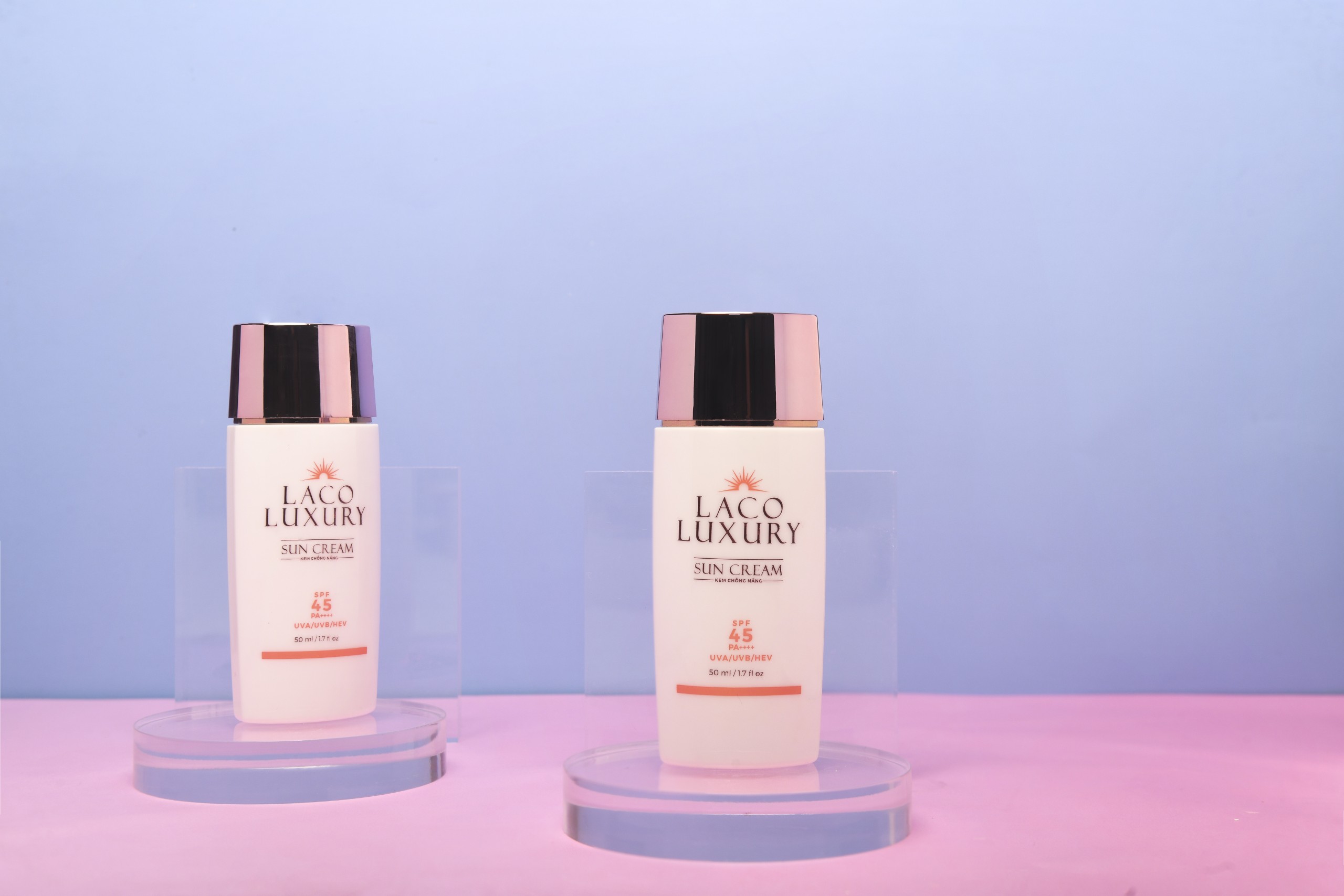 Kem chống nắng vật lý và hoá học Laco Luxury Sun Cream 50ml SPF45 PA++++