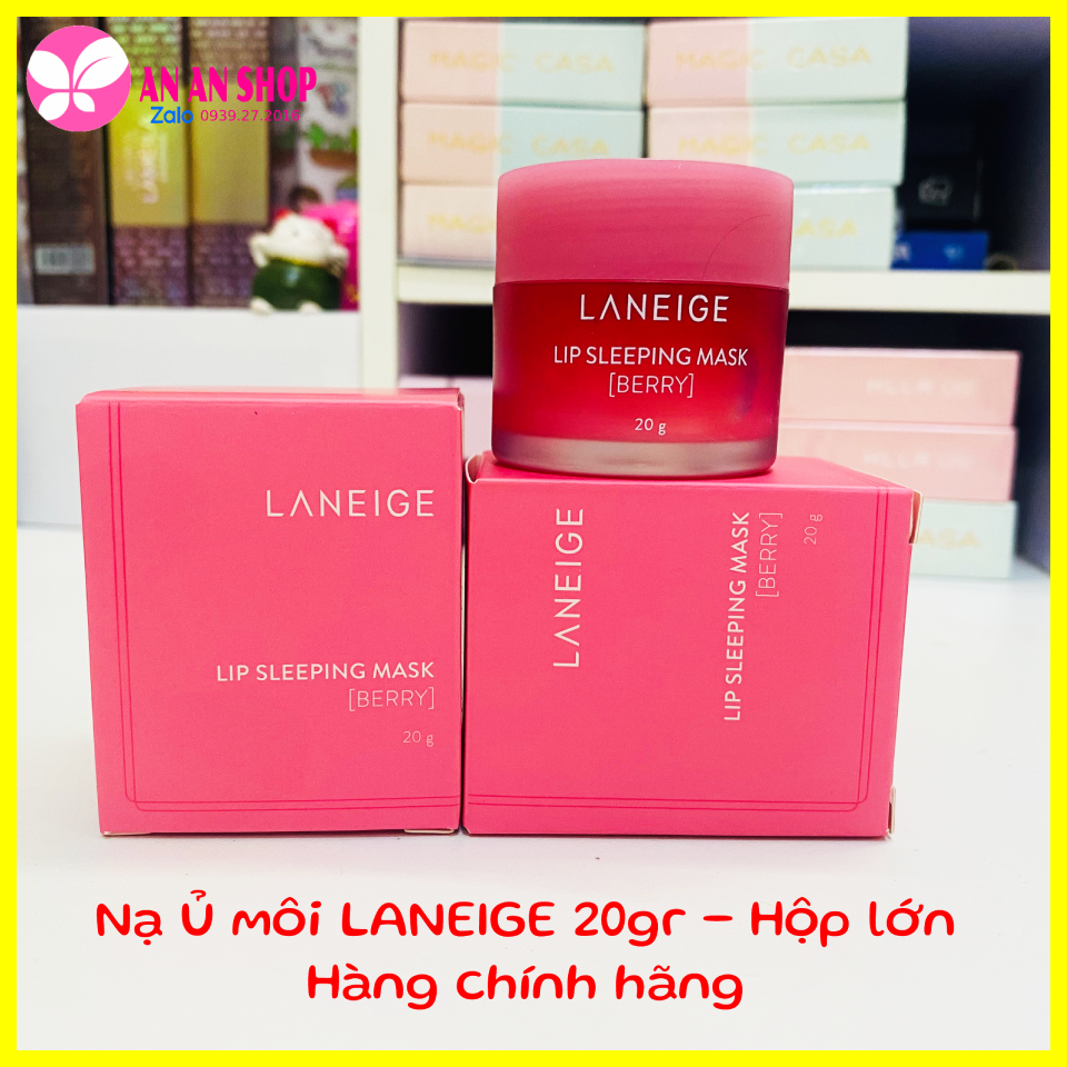 Nạ ngủ môi laneige 20gr - nạ môi laneige dưỡng môi hiệu quả