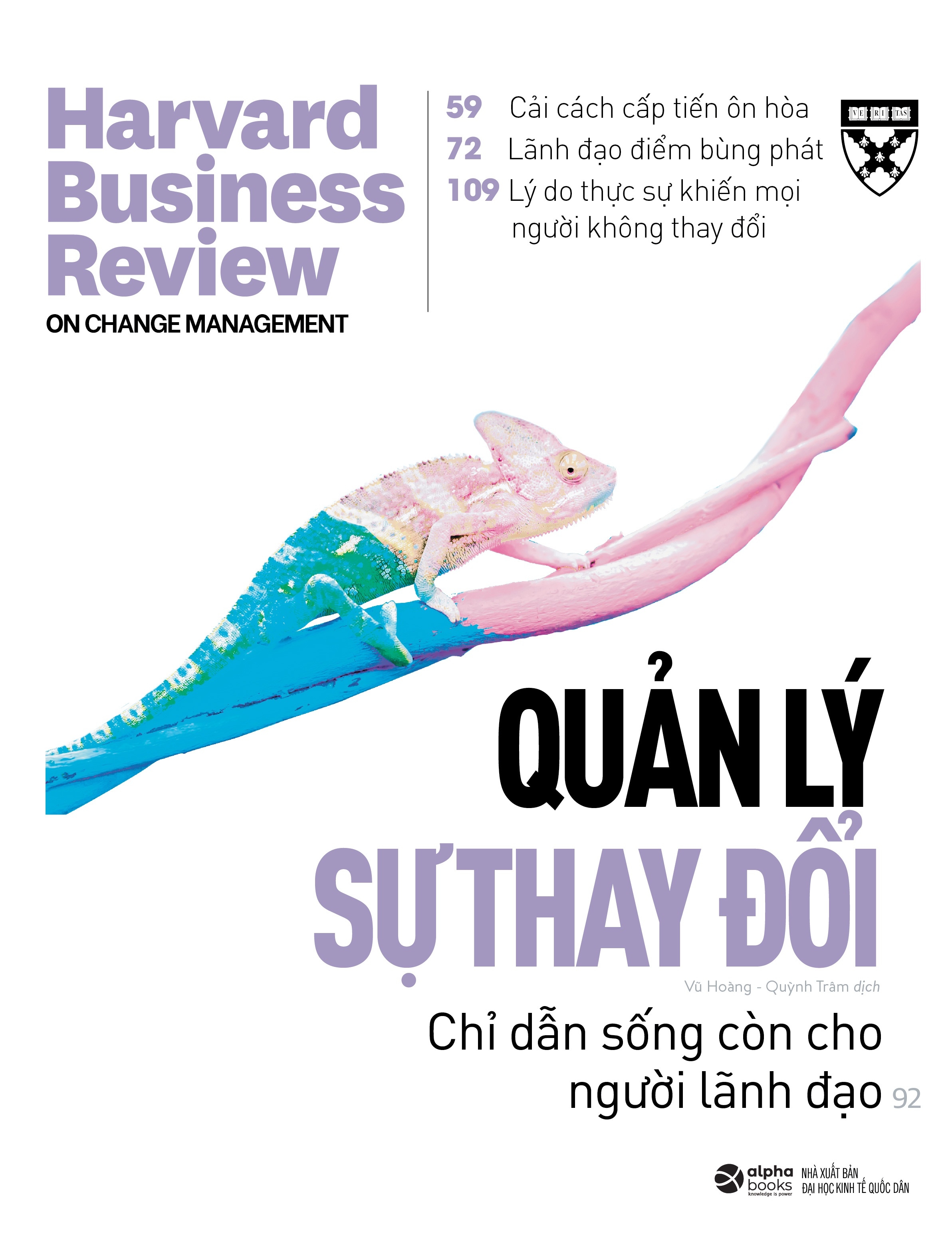 Fahasa - HBR - On Change Management - Quản Lý Sự Thay Đổi (Tái Bản 2020)