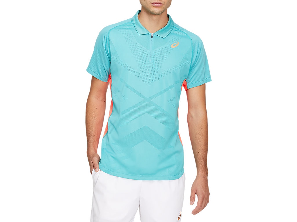 Asics Áo cộc tay nam TENNIS M POLO SHIRT 2041A078.300