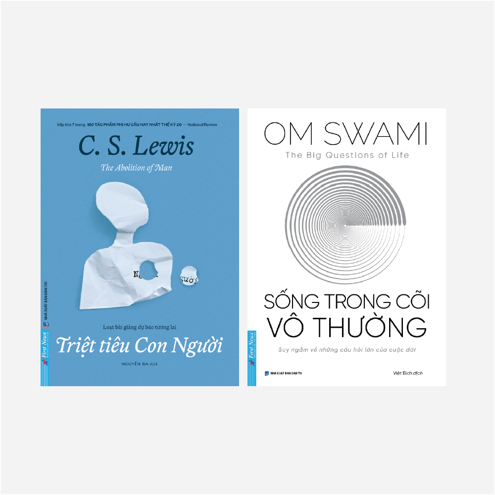 Sách Combo 2 Cuốn Triệt Tiêu Con Người + Sống Trong Cõi Vô Thường - First News