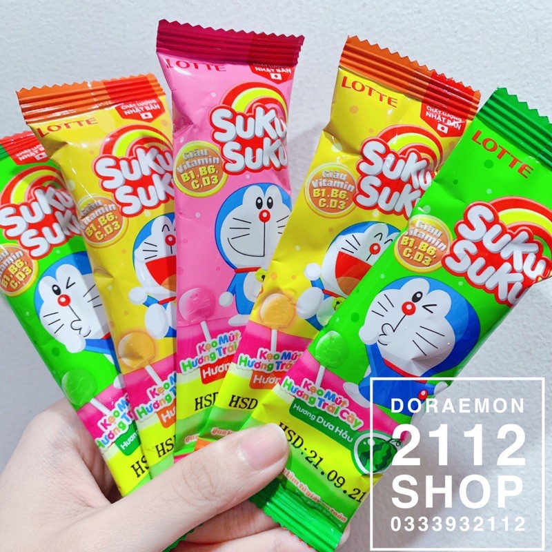 Kẹo mút Doraemon Cam 🍊