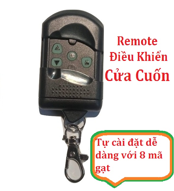 Remote Điều khiển cửa cuốn mã gạt - YS168L - Tự cài đặt dễ dàng